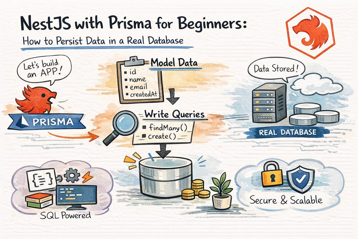 NestJS with Prisma for Beginners: How to Persist Data in a Real Database