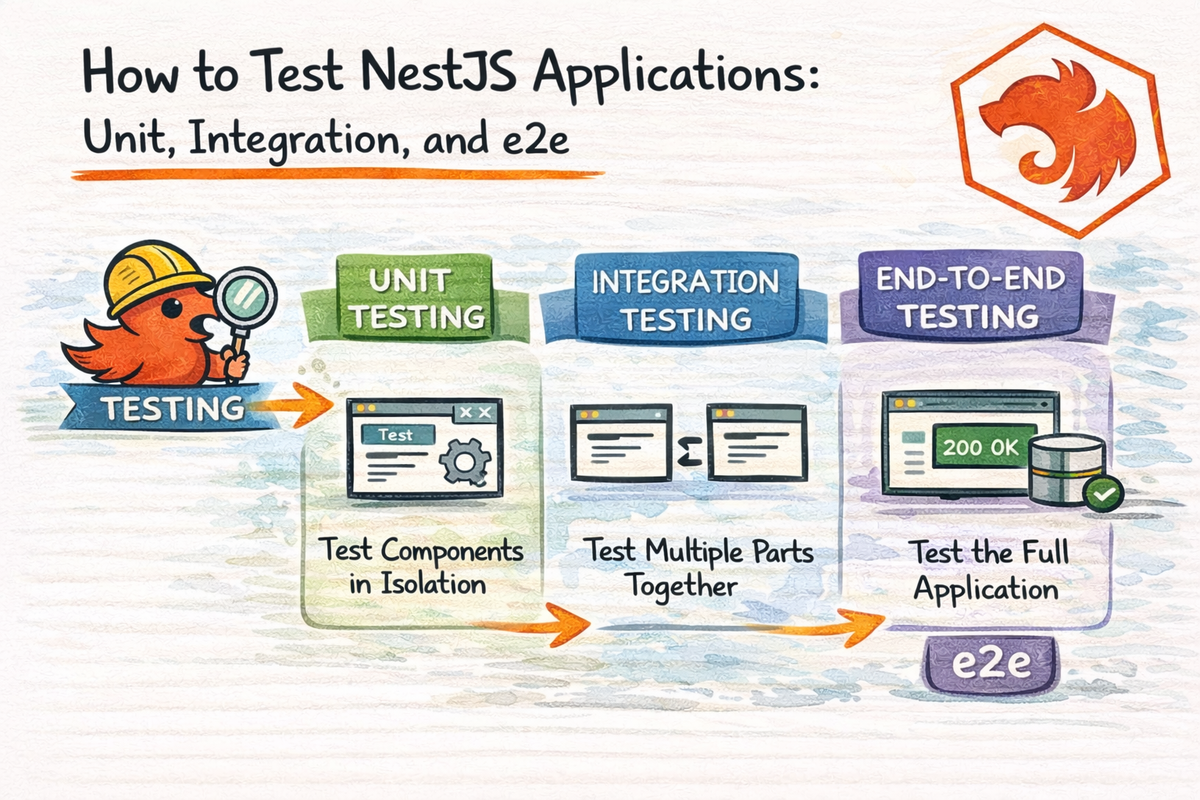 How to Test NestJS Applications: Unit, Integration, and e2e