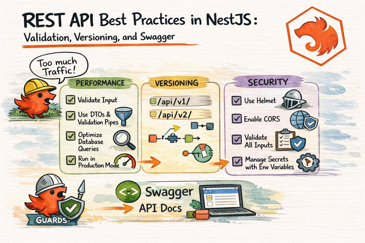 REST API Best Practices in NestJS: Validation, Versioning, and Swagger